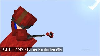 GANANDO EN BEDWARS mentira CON XFAT199REAL 🔥 [upl. by Krischer]