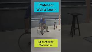 Spin Angular Momentum Professor Walter Lewin Lecture ytshorts shorts [upl. by Selma863]