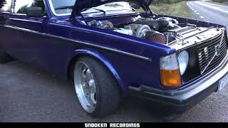 VOLVO 240 B230 705WHP  NO TRACTION TEST DRIVE [upl. by Oliviero]