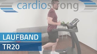 cardiostrong Laufband TR20  Produktvorstellung [upl. by Jordain14]