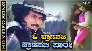 O Pranasaki Pranasaki Baare Video Song from Ravichandran amp Meenas Cheluva Kannada Movie [upl. by Glavin]