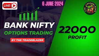 Live trade in Bank Nifty  22000 profit  Verified PampL in description  Pyramiding TheTradeblazer [upl. by Lauretta753]