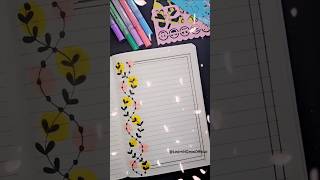 Front page design ✨️ art satisfying artandcraft shorts [upl. by Stannwood]