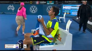 STAKHOVSKY UKR vs MATOSEVIC AUS FULL MATCH Apia International Sydney 2014 [upl. by Ahsats]