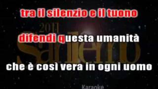 Chiamami ancora amore karaoke [upl. by Anestassia454]