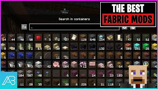 Minecraft Fabric Mods You Should Use  Container Search  Completely Client Side Only [upl. by Airotel]