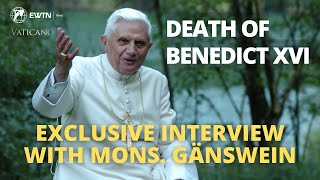 Pope Emeritus Benedict XVI Death  Exclusive Interview with Msgr Georg Gänswein [upl. by Hudson]