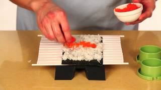 Veggie Roll  Sushi Recipes  SushiQuikcom Sushi Kits [upl. by Pickering763]