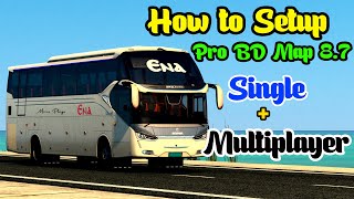 How to Download Pro BD Map 87 amp Install Euro Truck Simulator 2 Multiplayer Version [upl. by Ylrbmik418]