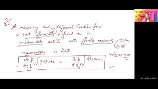 Theorem on L integral of a bounded function over a set of finite measure part1 [upl. by Ehrman920]