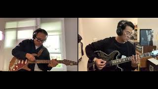 The Dillinger Escape Plan  Milk Lizard Guitar cover ft Mario Panji Prasetya [upl. by Yessac]