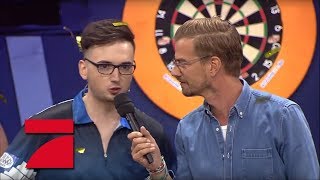 Finale MarcelScorpion amp Martin Schindler vs Ruth Moschner amp Peter Wright  Promi Darts WM [upl. by Lin680]