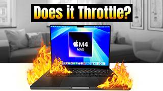 Does the 14inch MacBook Pro M4 MAX Really THROTTLE [upl. by Bolten]