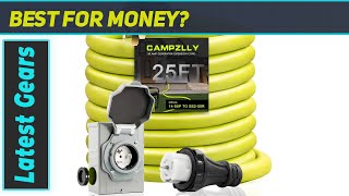 Campzlly 50 Amp Generator Cord amp Power Inlet Box Unmatched Performance amp Durability [upl. by Clippard359]