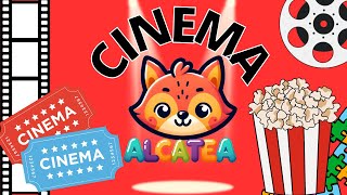 CINEMAIr ao cinema é legal Ensina criança Como se comportar no cinema Música de criança Divertida [upl. by Vanthe533]