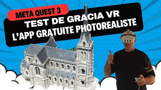 Gracia VR test avis de la photoréaliste volumétiques avec le QUest 3 [upl. by Hughett]