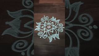 Trendy star kolam design rangoli trendy muggulu shorts youtubeshorts trending viralvideo [upl. by Aidin]