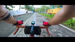 Back to Cycling Day12 Roxas Blvd sidewalk to KILOMETER ZERO [upl. by Oidiple]