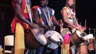 Jalikunda African Drums take the Montserrat African Music Festival by storm [upl. by Sokram]