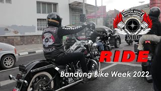 Motor Besar Indonesia MBI Bekasi ride to bandungbikeweek2022 [upl. by Ronnholm654]