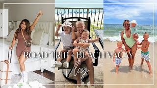 Vlog  Summer Road Trip Beach Swim Lessons and More [upl. by Powe174]