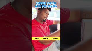 Android System with DVR Camera  Fast Moving Android System  Car Music System  Car Sense shorts [upl. by Jairia]