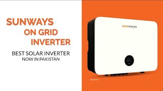 BEST SOLAR INVERTER sunways [upl. by Francesco985]