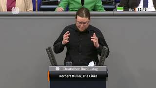 Norbert Müller DIE LINKE Bundesregierung verstümmelt Kinderrechte [upl. by Stimson]