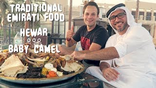 RARE Baby Camel Dish  Emirati Food [upl. by Hayimas]