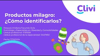 Productos Milagro ¿cómo identificarlos [upl. by Airom606]