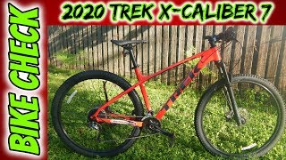 2020 Trek XCaliber 7 Mountain Bike Review and Ride  Best Entry Level XC Bike [upl. by Terence885]