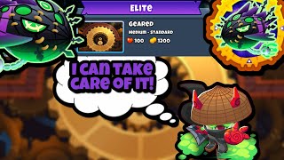 ELITE Lych Tutorial  Minimum Monkey Knowledge  Geared BTD6 [upl. by Socha]