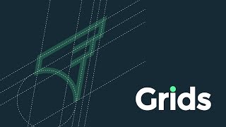 COMO CRIAR UM LOGOTIPO USANDO GRIDS [upl. by Athelstan]