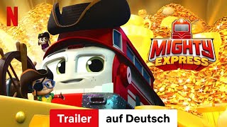 Mighty Express Staffel 7  Trailer auf Deutsch  Netflix [upl. by Nevet]