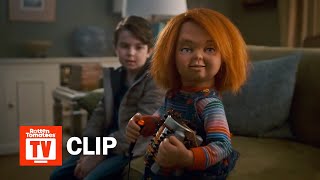 Chucky S02 E01 Clip  Chucky Detonates Bomb in the House [upl. by Nakah843]