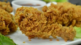 Crispy Fried Chicken WITHOUT SKIN by Lively Cooking [upl. by Zellner]