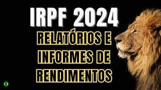 Informe de rendimentos IRPF2024 [upl. by Borden379]