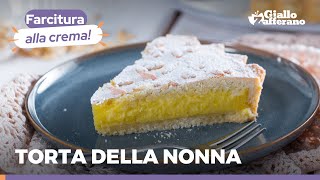 TORTA DELLA NONNA – Un dolce intramontabile e inconfondibile per celebrare i nostri NONNI 🥧😋 [upl. by Olyhs]