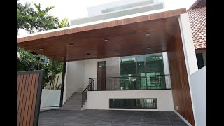 Luxurious SemiDetached House  Serangoon Gardens Estate District 19 [upl. by Annahavas204]