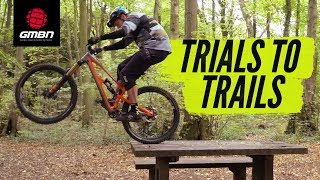 Trials Skills To Improve Your Trail Riding  MTB Skills [upl. by Nomae]