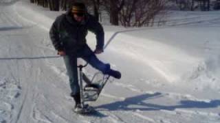 Snowscoot flatland  Canadian tailwhip [upl. by Vidovic58]