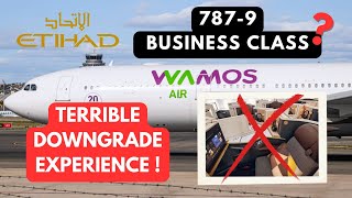 ETIHAD Business Class CGK  AUH DOWNGRADE to Terrible Wamos ECNTX amp ECMAJ Honest Review [upl. by Tybie]