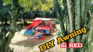 KOLONG KOLONG Camping AdventureDIY AwningNew Set Up [upl. by Deirdra]