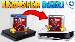 How to Transfer PS4 Data to PS5 in 2024 PS4 Games amp Saved Data [upl. by Ieso]