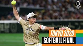 Japan 🇯🇵 vs USA 🇺🇸  Softball Gold Medal Match 🥇  Tokyo Replays [upl. by Caldeira]