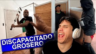 REACCIONANDO A  PRANKEDY DISCAPACITADO GROSERO EN EL BAÑO [upl. by Erusaert]