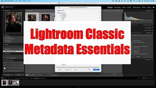 Mastering Metadata Adobe Lightroom Guide for Beginners Tutorial [upl. by Akerdna]