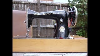 Singer 15K sewing machine [upl. by Cyna]