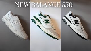 EVERYTHING YOU NEED TO KNOW ABOUT THE NEW BALANCE 550  SIZING COMFORT  BEST EVERYDAY SHOE [upl. by Baillieu]