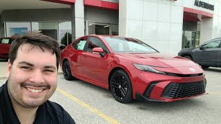 2025 Toyota Camry SE AWD in Supersonic Red [upl. by Ole]